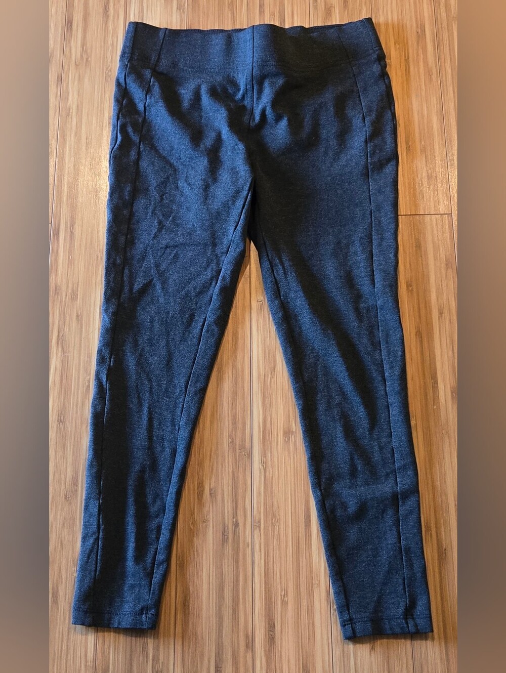 Ann Taylor Loft Dark Gray Ponte Knit Slim Pants